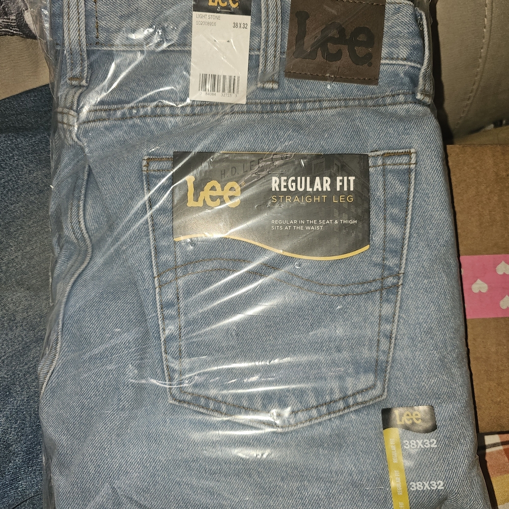 Lee Men's Straight Leg Jeans - Classic Blue
